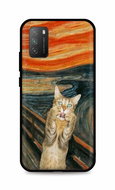 TopQ Xiaomi Poco M3 silicone Scared Cat 60958 - Phone Cover