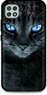 TopQ Samsung A22 silicone Dark Cat 61145 - Phone Cover