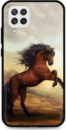 TopQ Samsung A22 silicone Brown Horse 61098 - Phone Cover