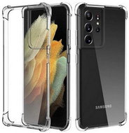 TopQ Samsung S21 Ultra silicone transparent ultrathin 61369 - Phone Cover