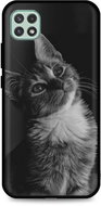 TopQ Samsung A22 5G silicone Cute Cat 61308 - Phone Cover