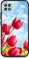 TopQ Samsung A22 5G silicone Tulips 61279 - Phone Cover