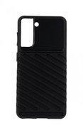 TopQ Thunder Samsung S21 silicone black 61466 - Phone Cover