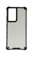 TopQ Honey Armor Samsung S21 Ultra Durable Dark 61404 - Phone Cover