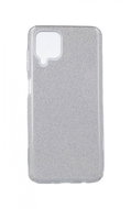 Forcell Samsung A12 glitter silver 56468 - Phone Case