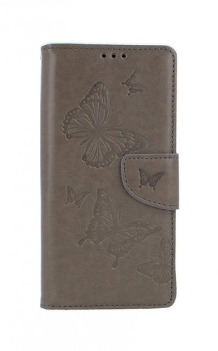 TopQ Xiaomi Redmi Note 9 book Butterfly grey 53881 - Phone Case - Main image