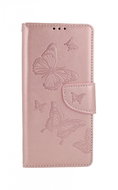 TopQ Xiaomi Redmi Note 9 book Butterfly pink light 53879 - Phone Case