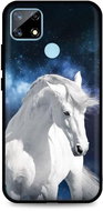 TopQ Realme 7i Silicone White Horse 54974 - Phone Cover