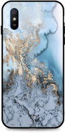 TopQ LUXURY Xiaomi Redmi 9A solid Marble Blue 52133 - Phone Cover