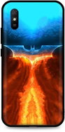 TopQ Xiaomi Redmi 9A silicone Fiery Batman 51852 - Phone Cover