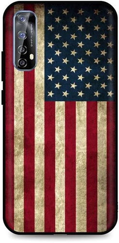 TopQ Realme 7 3D Silicone America 61954 - Phone Cover - Main image