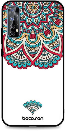 TopQ Realme 7 3D silicone Colour motive 61949 - Phone Cover - Main image