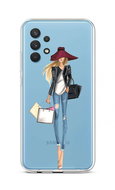 TopQ Samsung A32 silicone Lady 2 61943 - Phone Cover