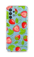 TopQ Samsung A32 silicone Strawberries 61930 - Phone Cover