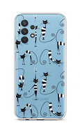 TopQ Samsung A32 silicone Cats 1 61919 - Phone Cover
