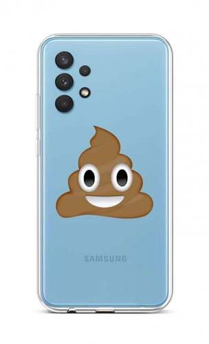 TopQ Samsung A32 silicone Poo 61916 - Phone Cover - Main image