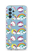 TopQ Samsung A32 silicone Chunky Unicorns 61884 - Phone Cover
