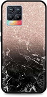 TopQ LUXURY Realme 8 solid Sparkling Marble 61432 - Phone Cover