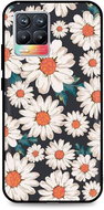 TopQ Realme 8 3D Silicone Daisies 61336 - Phone Cover