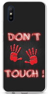 TopQ Xiaomi Redmi 9A silicone Don't Touch Red 51294 - Phone Cover