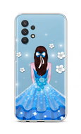 TopQ Samsung A32 silicone Blue Princess 61926 - Phone Cover
