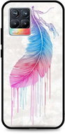 TopQ LUXURY Realme 8 solid Feather 61434 - Phone Cover