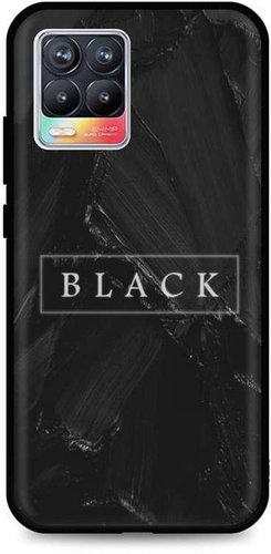 TopQ LUXURY Realme 8 solid Black 61436 - Phone Cover - Main image