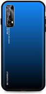 TopQ LUXURY Realme 7 solid rainbow blue 62007 - Phone Cover