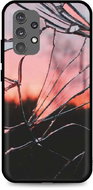 TopQ LUXURY Samsung A32 solid Pink Broken 61805 - Phone Cover