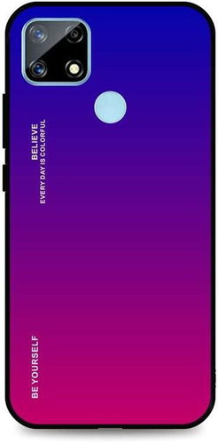 TopQ LUXURY Realme 7i solid rainbow purple 55009 - Phone Cover - Main image