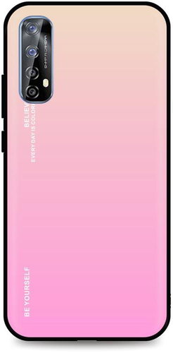 TopQ LUXURY Realme 7 solid rainbow apricot 55000 - Phone Cover - Main image