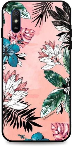 TopQ LUXURY Xiaomi Redmi 9A fixed Tropical Pink 51989 - Phone Cover - Main image