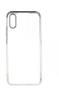 TopQ Frame Xiaomi Redmi 9A silicone silver 52145 - Phone Cover