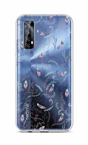 TopQ Realme 7 silicone Feather 2 62096 - Phone Cover - Main image