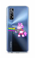 Kryt na mobil TopQ Realme 7 silikón Rainbow Gun 62088 - Kryt na mobil