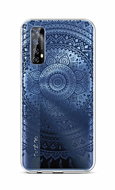 TopQ Realme 7 silicone Navy Mandala 62083 - Phone Cover