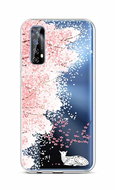 TopQ Realme 7 silicone Blooming Deer 62071 - Phone Cover