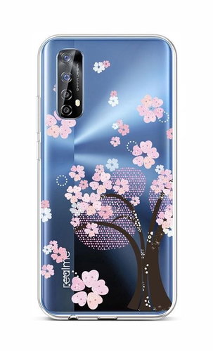TopQ Realme 7 silicone Cherry Tree 62066 - Phone Cover - Main image