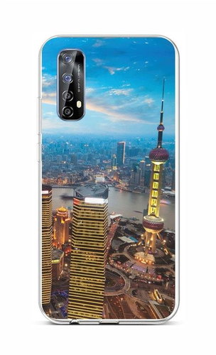 TopQ Realme 7 silikón City 62044 - Kryt na mobil - Hlavný obrázok