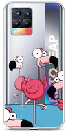TopQ Realme 8 silicone Cartoon Flamingos 61562 - Phone Cover