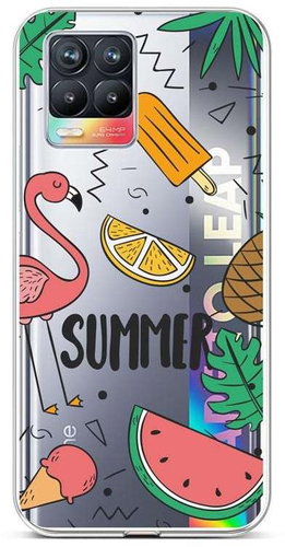 TopQ Realme 8 silicone Summer 61496 - Phone Cover - Main image