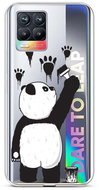 TopQ Realme 8 silicone Rebel Panda 61485 - Phone Cover