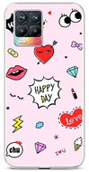 TopQ Realme 8 silicone Happy Day 61481 - Phone Cover