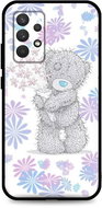 TopQ Samsung A32 silicone Floral Teddy 61804 - Phone Cover