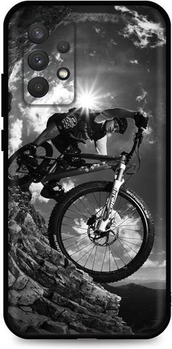 TopQ Samsung A32 silicone Mountain Rider 61787 - Phone Cover - Main image
