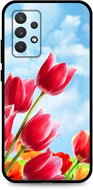 TopQ Samsung A32 silicone Tulips 61782 - Phone Cover