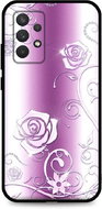 TopQ Samsung A32 silicone Abstract Roses 61781 - Phone Cover