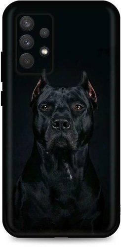 TopQ Samsung A32 silicone Dark Pitbull 61771 - Phone Cover - Main image