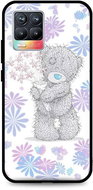 TopQ Realme 8 silicone Floral Teddy 61425 - Phone Cover