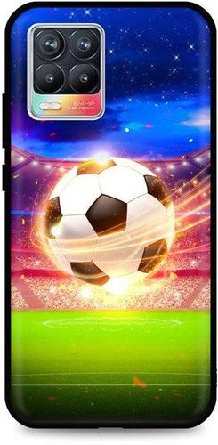 TopQ Realme 8 silicone Football Dream 61423 - Phone Cover - Main image